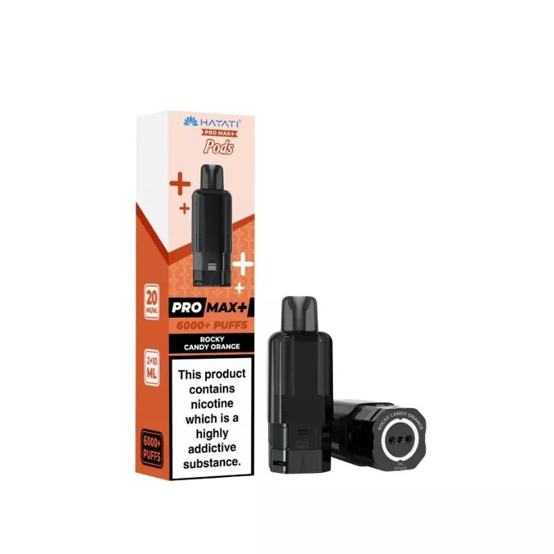 Hayati Pro Max Plus - Refill Pack - Rocky Candy Orange