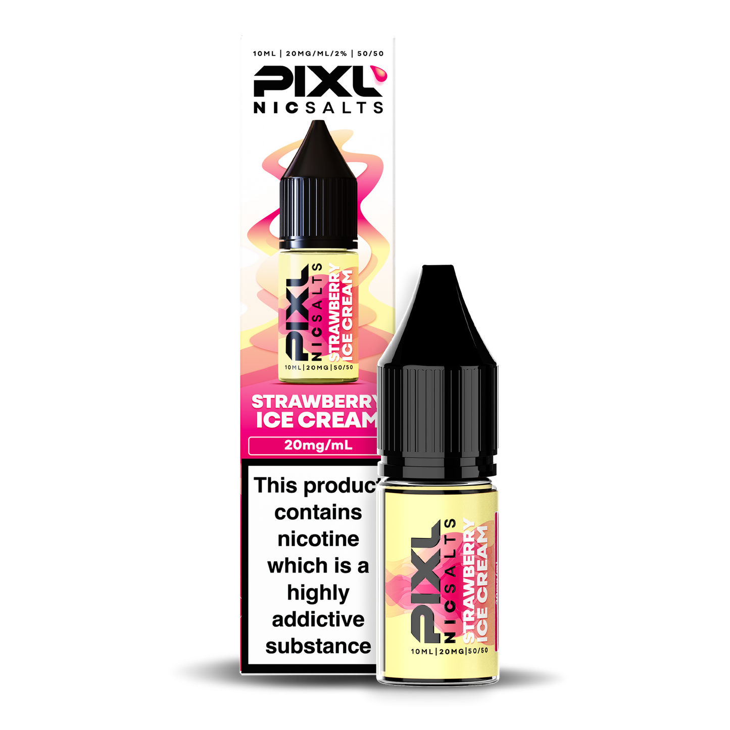 PIXL Nic Salts - Strawberry Ice Cream