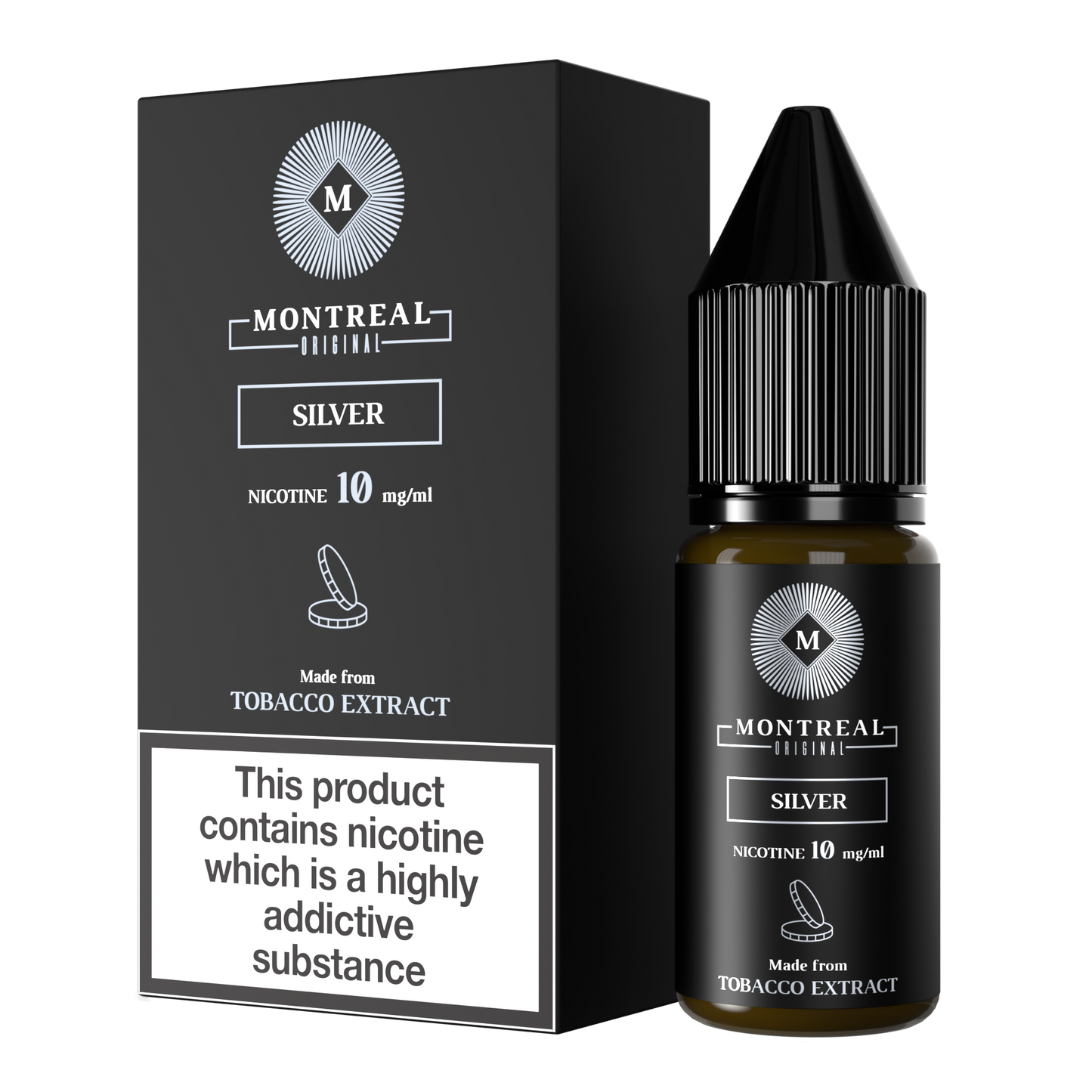 Montreal Original - Silver 10ml E-liquid Nic Salt - Ubervape