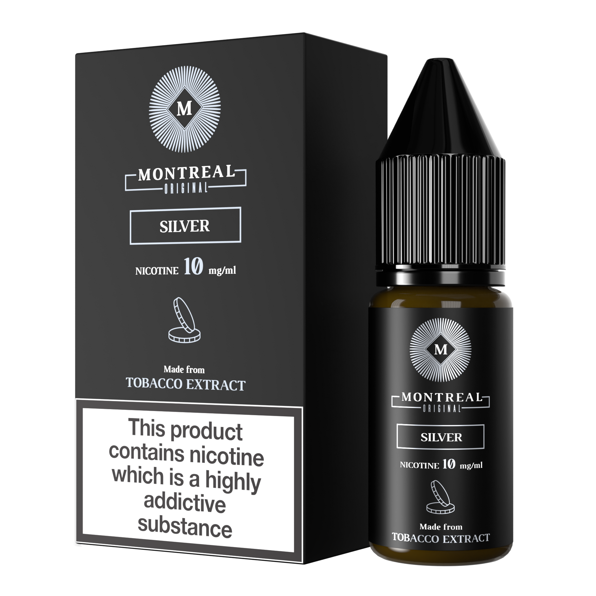 Montreal Original - Silver 10ml E-liquid Nic Salt - Ubervape