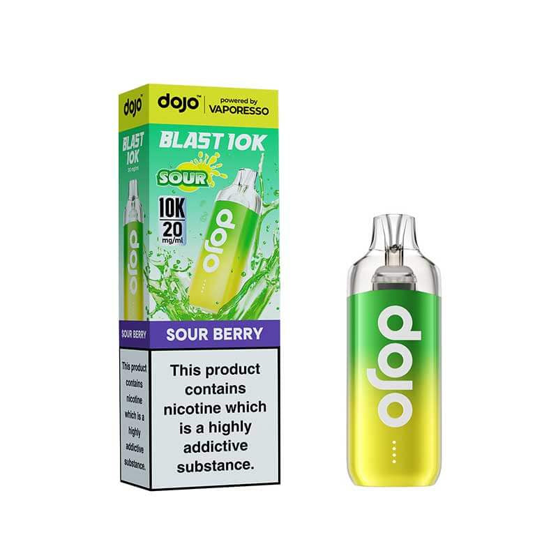 Vaporesso DOJO Blast 10K - Replacement Disposable Pod Device - Sour Berry