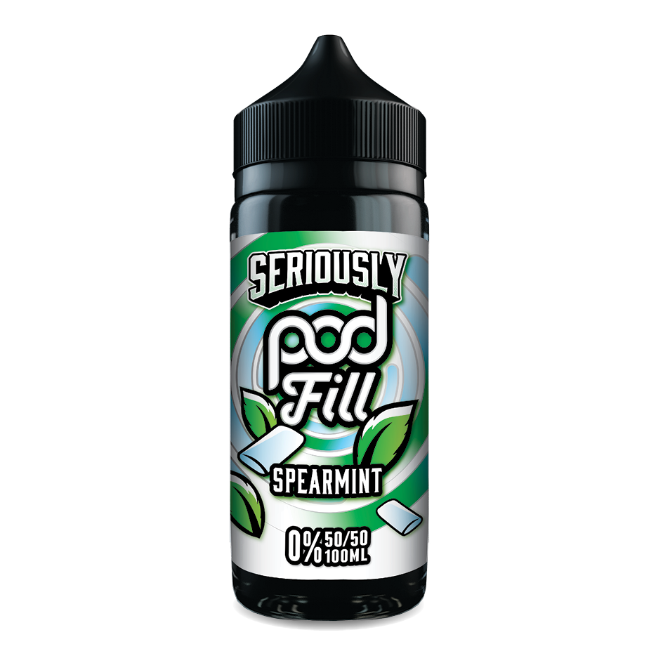Seriously Doozy Pod Fill - Spearmint 120ml 50/50 Shortfill