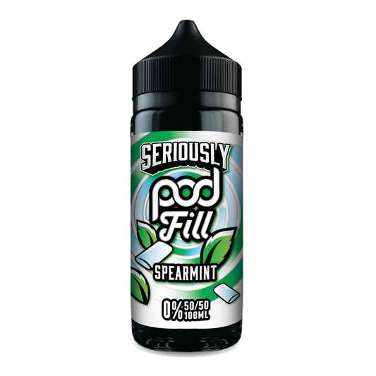 Seriously Doozy Pod Fill - Spearmint 120ml 50/50 Shortfill