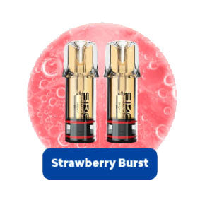 SKE Crystal Bar Plus - Strawberry Burst - 2ml Pre-filled Pods x2 (Pack)
