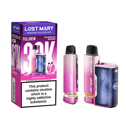 Lost Mary Nera30k - Rechargeable Disposable Pod Device - Strawberry Ice
