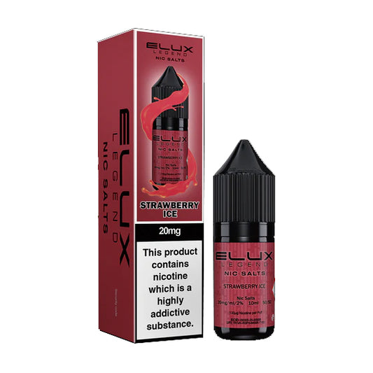 Elux Legend - Strawberry Ice 10ml E-liquid Salt Nic - Ubervape