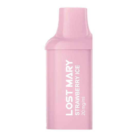 Lost Mary BM600 Pods - Strawberry Ice - 2ml Pre-filled Pods x2 (Pack)