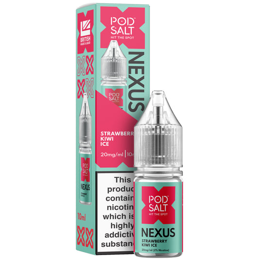 Pod Salt Nexus - Strawberry Kiwi Ice E-liquid Salt Nic