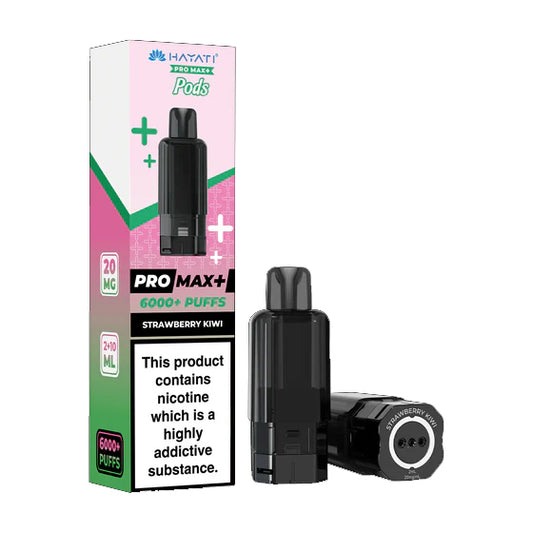Hayati Pro Max Plus - Refill Pack - Strawberry Kiwi - Ubervape