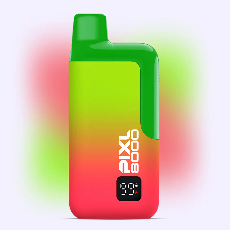 Pixl 8000 - Rechargeable Disposable Pod Device - Strawberry Kiwi Razz