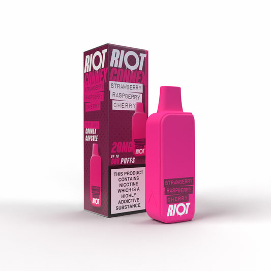 Riot Connex - Strawberry Raspberry Cherry - 2ml Pre-filled Pod