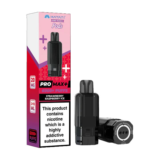 Hayati Pro Max Plus - Refill Pack - Strawberry Raspberry Ice - Ubervape