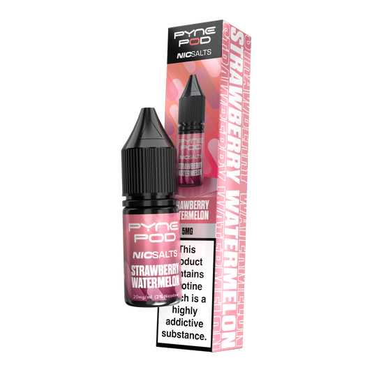 Pyne Pod Nic Salts - Strawberry Watermelon E-liquid Salt Nic