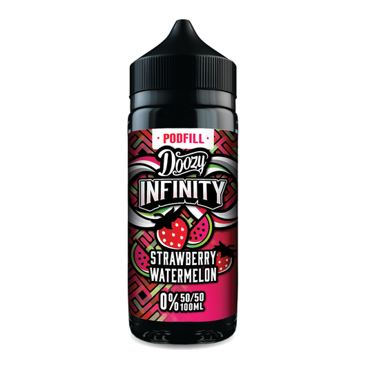 Doozy Infinity Pod Fill - Strawberry Watermelon 120ml 50/50 Shortfill