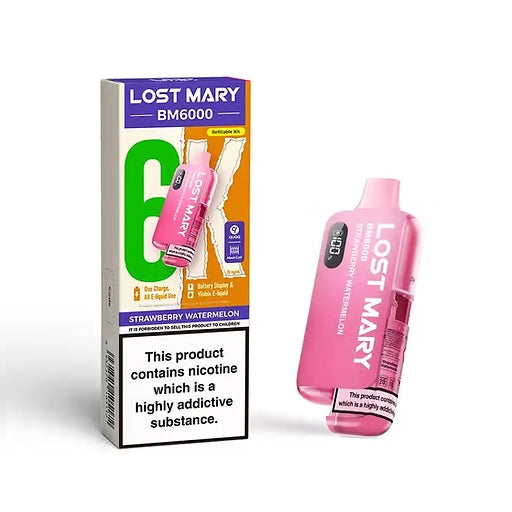 Lost Mary BM6000 - Rechargeable Replacement Pod Device - Strawberry Watermelon