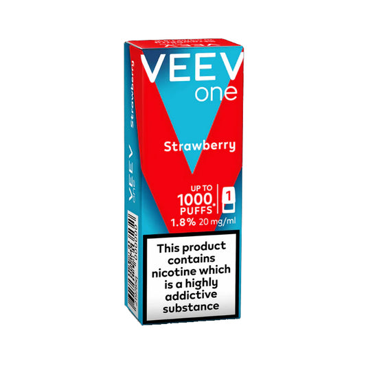VEEV ONE - Strawberry - 2ml Pre-filled Pod x 1 (Pack) - Ubervape