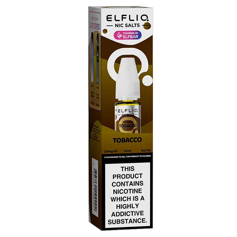 Elf Bar ELFLIQ - Tobacco 10ml E-liquid Salt Nic