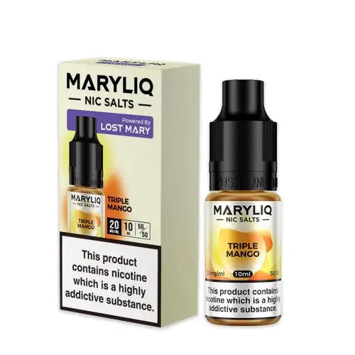 Lost Mary MARYLIQ - Triple Mango 10ml E-liquid Salt Nic