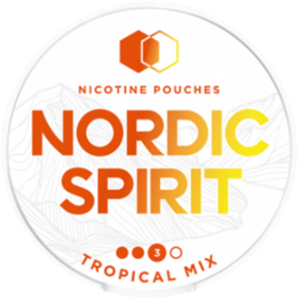 Nordic Spirit Nicotine Pouches - Tropical Mix (Pack of 20)