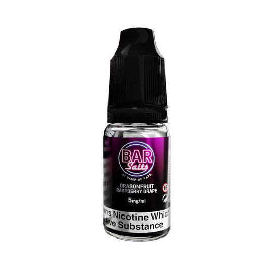 Vampire Vape Bar Salts - Dragonfruit Raspberry Grape E-liquid - 5MG DISCONTINUED - Ubervape