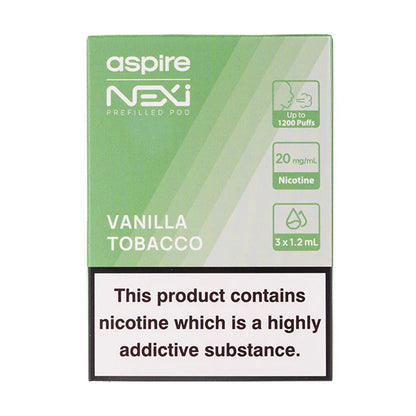 Aspire - Nexi One Flavour Pods x 3 (Pack)