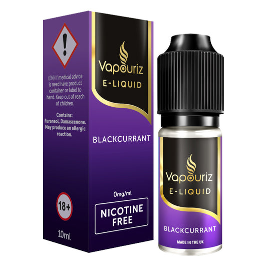 Vapouriz E Liquid (Blackcurrant)