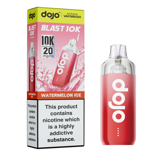 Vaporesso DOJO Blast 10K - Replacement Disposable Pod Device - Watermelon Ice
