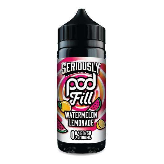 Seriously Doozy Pod Fill - Watermelon Lemonade 120ml 50/50 Shortfill