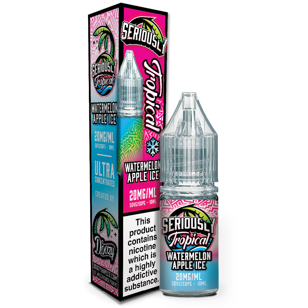 Seriously Tropical - Watermelon Apple Ice E-liquid Salt Nic - Ubervape