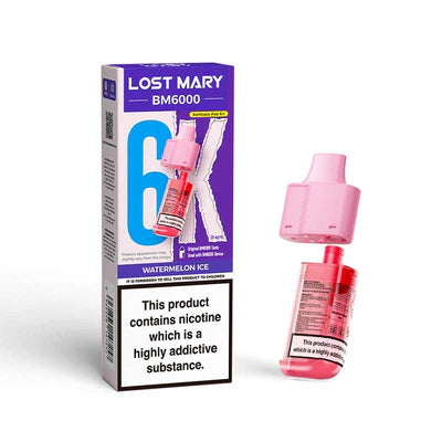 Lost Mary BM6000 - Replacement Pods - Watermelon Ice