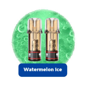 SKE Crystal Bar Plus - Watermelon Ice - 2ml Pre-filled Pods x2 (Pack)