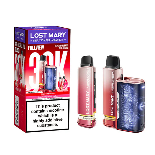 Lost Mary Nera30k - Rechargeable Disposable Pod Device - Watermelon Edition