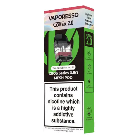 Vaporesso XROS Corex 2.0 - 2ml Mesh Pod x 4 (Pack)