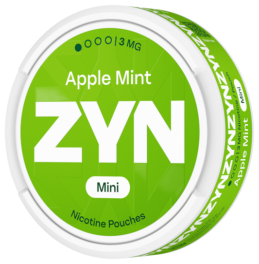 ZYN Nicotine Pouches Mini - Apple Mint 3mg (Pack of 20) - Ubervape