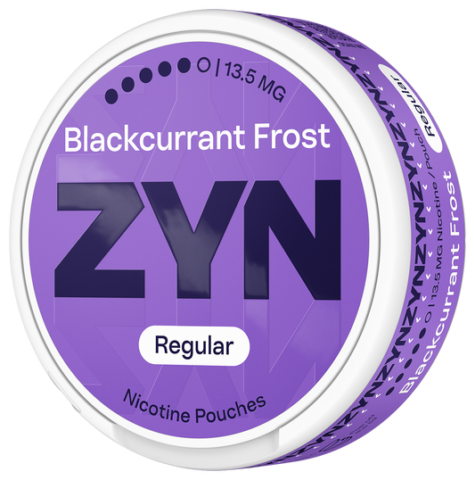 ZYN Nicotine Pouches - Blackcurrant Frost XX-Strong 13.5mg (Pack of 21) - Ubervape