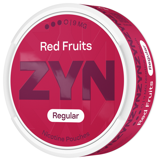 ZYN Nicotine Pouches - Red Fruits 9mg (Pack of 21) - Ubervape