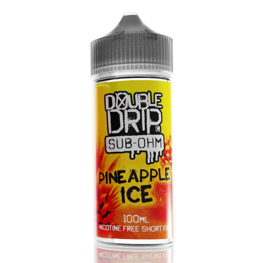 Double Drip Pineapple Ice E-liquid 120ml Shortfill