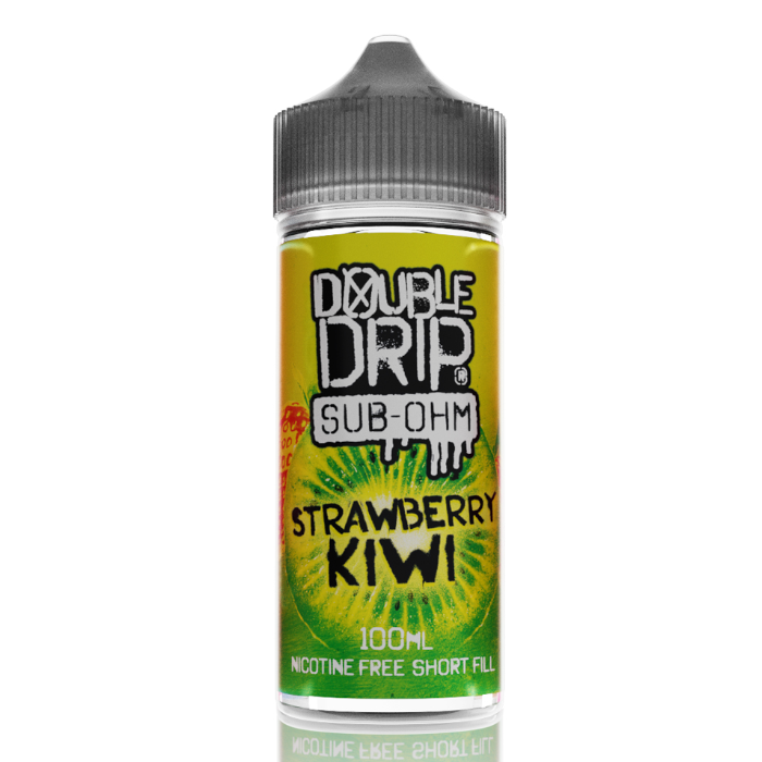 Double Drip Strawberry Kiwi E-liquid 120ml Shortfill