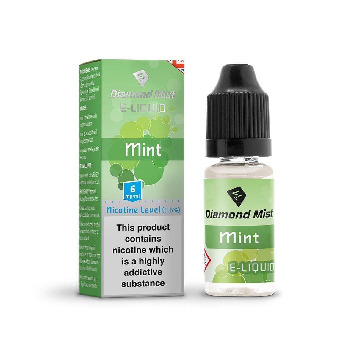 Diamond Mist E Liquid - (Mint)