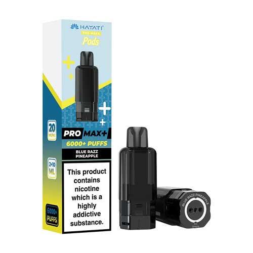 Hayati Pro Max Plus - Refill Pack - Blue Razz Pineapple