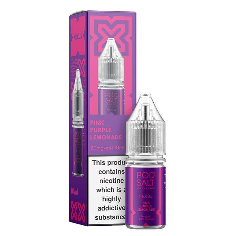 Pod Salt Nexus - Pink Purple Lemonade E-liquid Salt Nic
