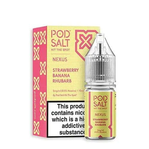 Pod Salt Nexus - Strawberry Banana Rhubarb E-liquid Salt Nic