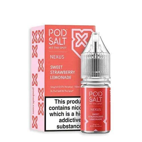 Pod Salt Nexus - Sweet Strawberry Lemonade E-liquid Salt Nic