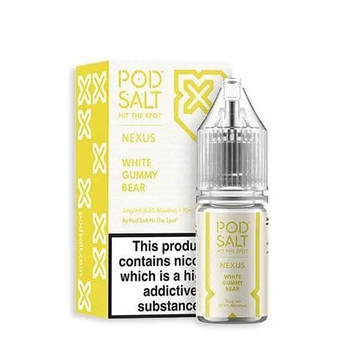 Pod Salt Nexus - White Gummy Bear E-liquid Salt Nic