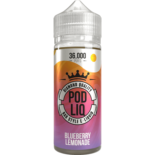 Riot Squad POD LIQ - Blueberry Lemonade - 120ml Shortfill 50/50 E-liquid