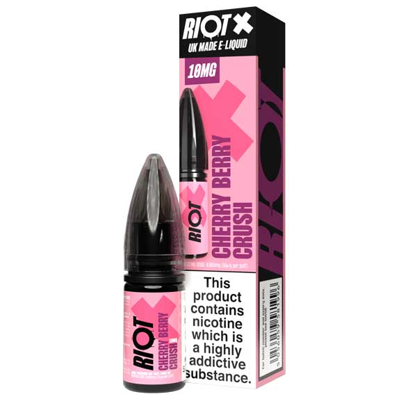 Riot Squad - Riot X - Cherryberry Crush - Nic Salt - Ubervape