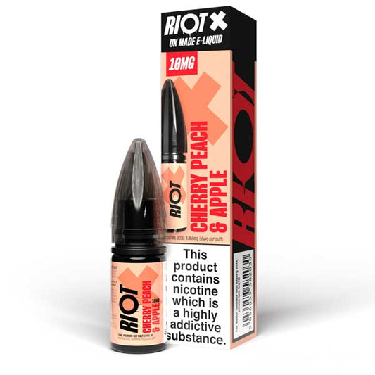 Riot Squad - Riot X - Cherry Peach & Apple - Nic Salt - Ubervape