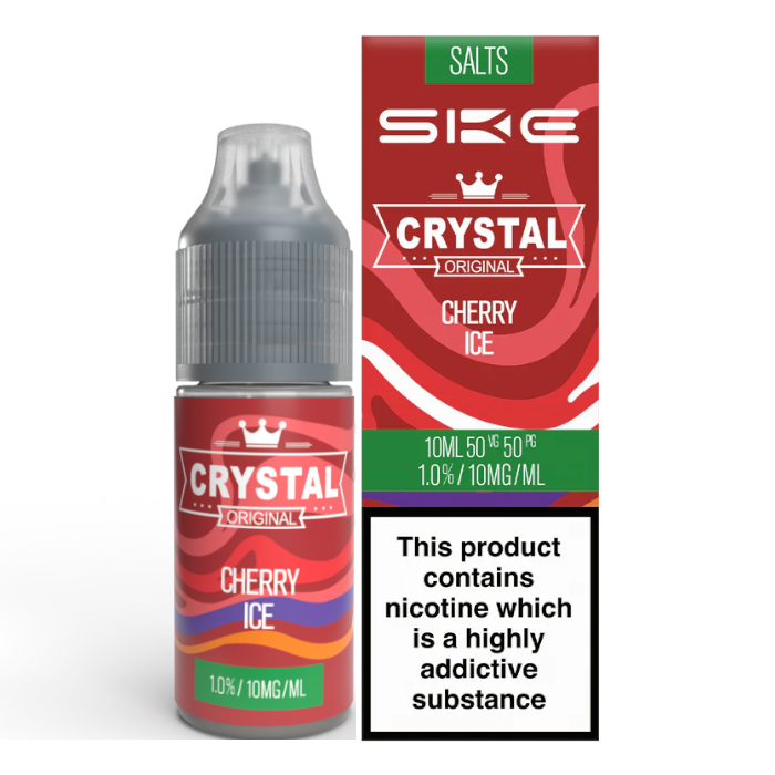 SKE Crystal Salts - Cherry Ice E-liquid 10ml