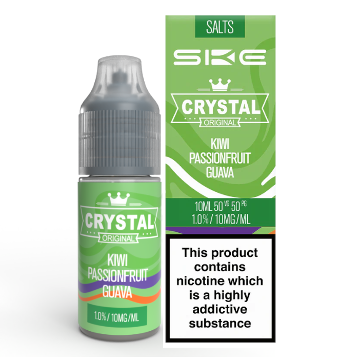 SKE Crystal Salts - Kiwi Passionfruit Guava E-liquid 10ml