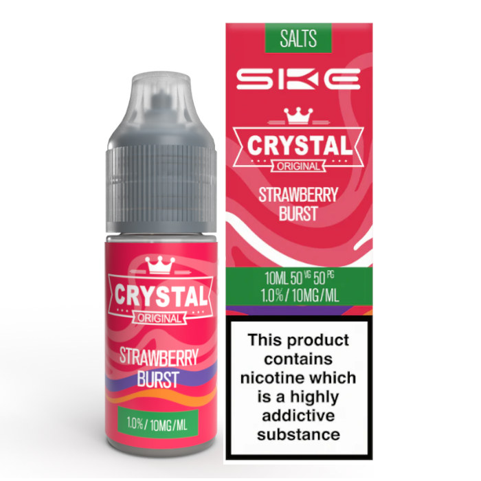 SKE Crystal Salts - Strawberry Burst E-liquid 10ml